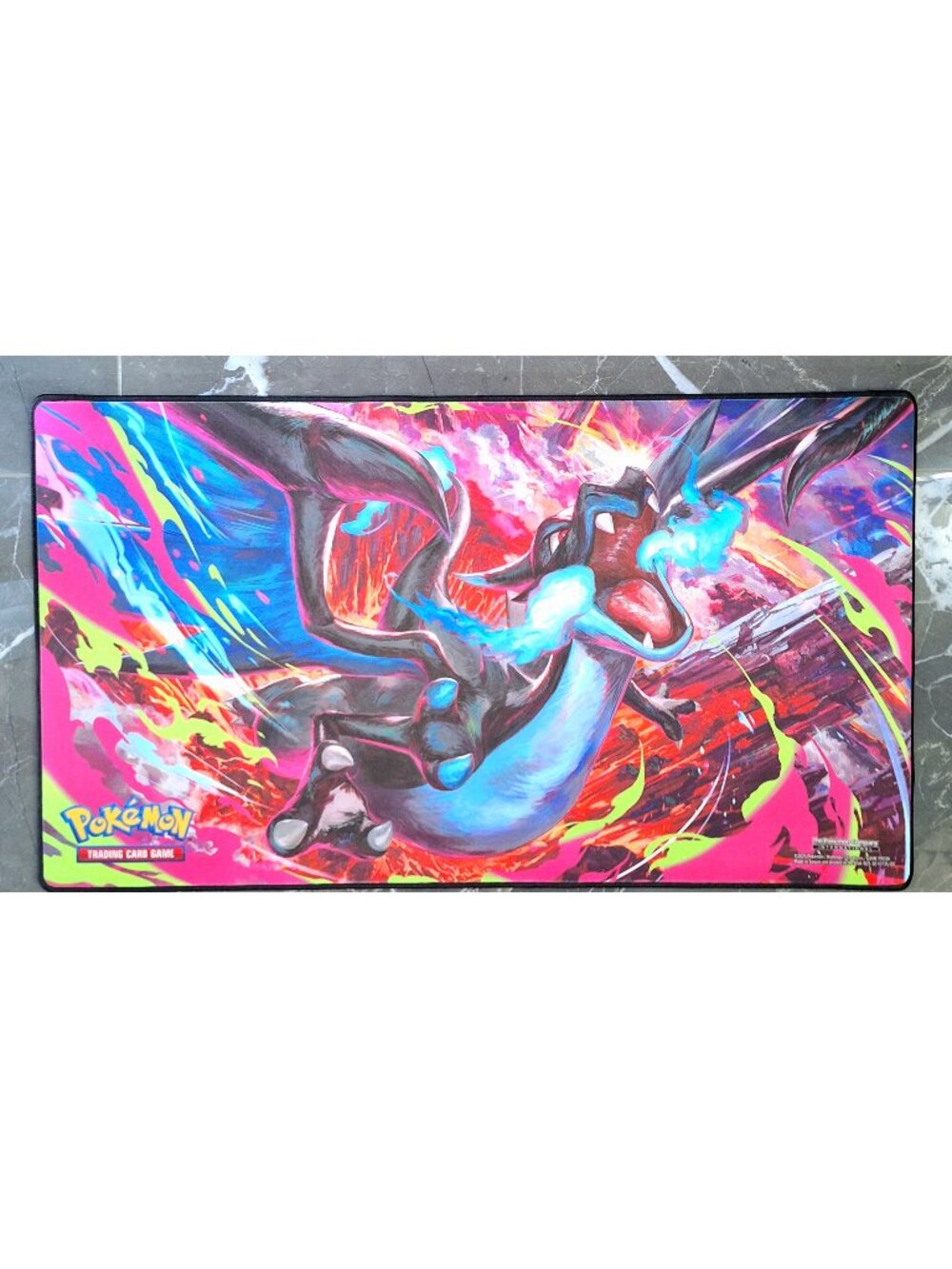 Pokemon Mega Charizard X ex Ultra Premium Collection Playmat NEW